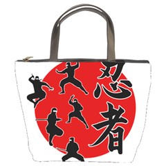 Ninja Bucket Bags by Valentinaart