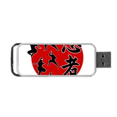 Ninja Portable Usb Flash (one Side) by Valentinaart