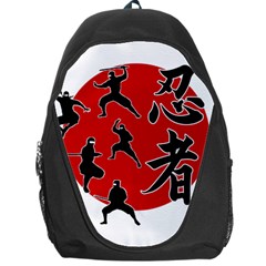 Ninja Backpack Bag by Valentinaart