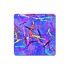 Paint Splashes                       Magnet (square) by LalyLauraFLM