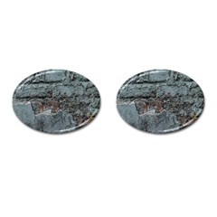 Concrete Wall                        Cufflinks (oval) by LalyLauraFLM