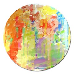 Paint Texture                        Magnet 5  (round) by LalyLauraFLM