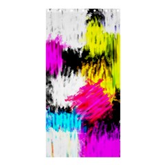 Colorful Blurry Paint Strokes                        Cd Wall Clock by LalyLauraFLM