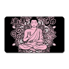 Ornate Buddha Magnet (rectangular) by Valentinaart