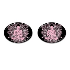 Ornate Buddha Cufflinks (oval) by Valentinaart