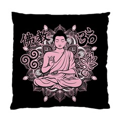 Ornate Buddha Standard Cushion Case (two Sides) by Valentinaart