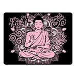 Ornate Buddha Fleece Blanket (Small) 50 x40  Blanket Front