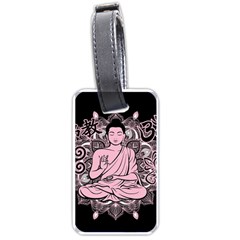 Ornate Buddha Luggage Tags (one Side)  by Valentinaart