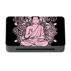 Ornate Buddha Memory Card Reader With Cf by Valentinaart