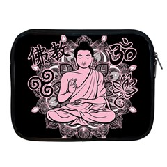 Ornate Buddha Apple Ipad 2/3/4 Zipper Cases by Valentinaart