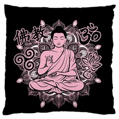 Ornate Buddha Standard Flano Cushion Case (two Sides) by Valentinaart