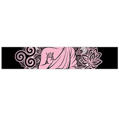 Ornate Buddha Flano Scarf (large)