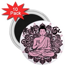 Ornate Buddha 2 25  Magnets (10 Pack)  by Valentinaart