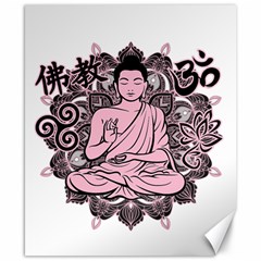 Ornate Buddha Canvas 8  X 10  by Valentinaart