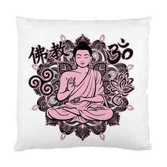 Ornate Buddha Standard Cushion Case (one Side) by Valentinaart