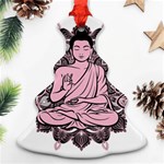 Ornate Buddha Ornament (Christmas Tree)  Front