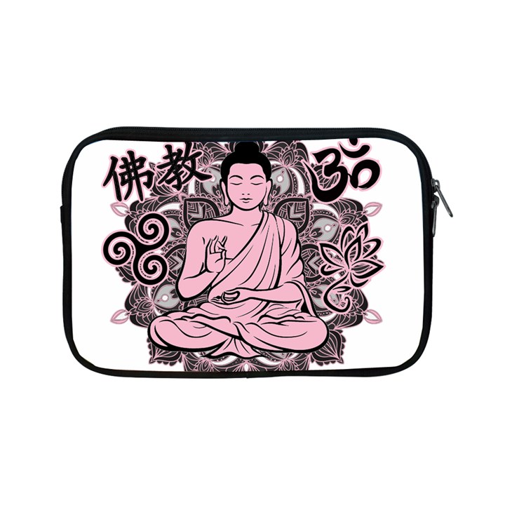 Ornate Buddha Apple iPad Mini Zipper Cases