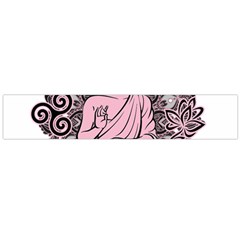 Ornate Buddha Flano Scarf (large) by Valentinaart