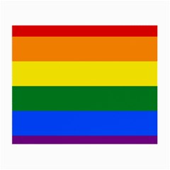 Pride Rainbow Flag Small Glasses Cloth by Valentinaart