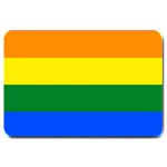 Pride rainbow flag Large Doormat  30 x20  Door Mat