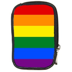 Pride Rainbow Flag Compact Camera Cases by Valentinaart