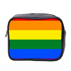 Pride Rainbow Flag Mini Toiletries Bag 2-side by Valentinaart