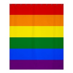 Pride Rainbow Flag Shower Curtain 60  X 72  (medium)  by Valentinaart