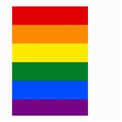 Pride Rainbow Flag Small Garden Flag (two Sides) by Valentinaart