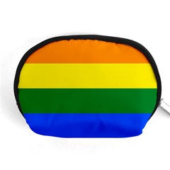 Pride Rainbow Flag Accessory Pouches (medium)  by Valentinaart