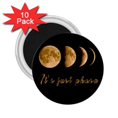 Moon phases  2.25  Magnets (10 pack) 