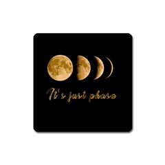 Moon phases  Square Magnet