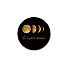 Moon phases  Golf Ball Marker