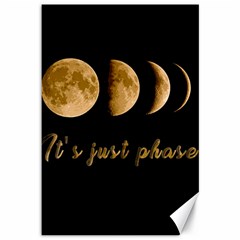 Moon Phases  Canvas 12  X 18   by Valentinaart