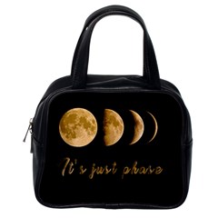 Moon phases  Classic Handbags (One Side)