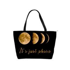 Moon Phases  Shoulder Handbags by Valentinaart