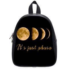 Moon phases  School Bags (Small) 