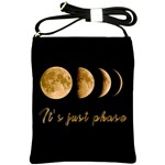 Moon phases  Shoulder Sling Bags Front