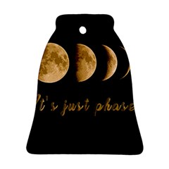 Moon phases  Bell Ornament (Two Sides)