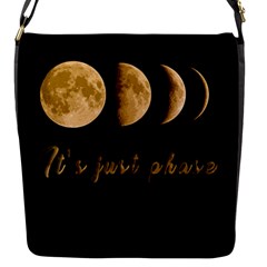 Moon phases  Flap Messenger Bag (S)