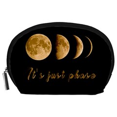 Moon phases  Accessory Pouches (Large) 