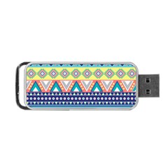 Tribal Print Portable Usb Flash (one Side) by BangZart