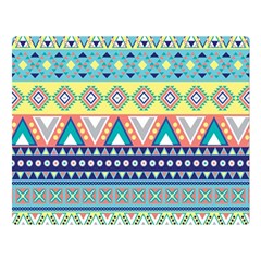 Tribal Print Double Sided Flano Blanket (large)  by BangZart