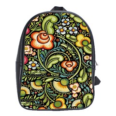 Bohemia Floral Pattern School Bags (xl)  by BangZart