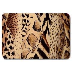 Animal Fabric Patterns Large Doormat  by BangZart