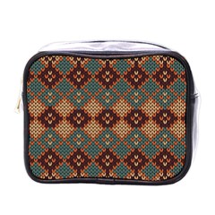 Knitted Pattern Mini Toiletries Bags by BangZart