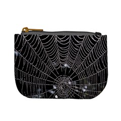 Spider Web Wallpaper 14 Mini Coin Purses