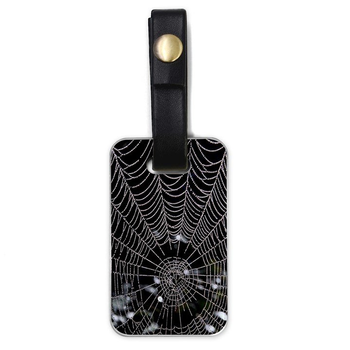 Spider Web Wallpaper 14 Luggage Tags (One Side) 