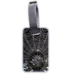 Spider Web Wallpaper 14 Luggage Tags (two Sides) by BangZart