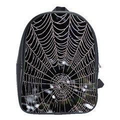 Spider Web Wallpaper 14 School Bags (xl)  by BangZart