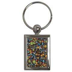 Many Funny Animals Key Chains (rectangle)  by BangZart